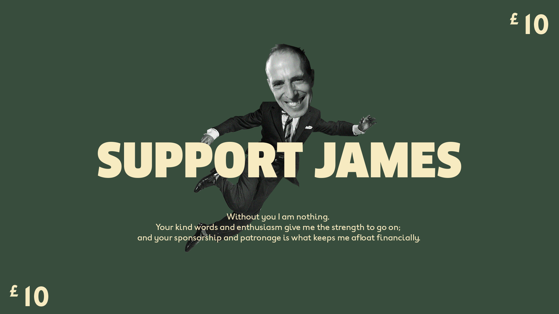 Support James £10