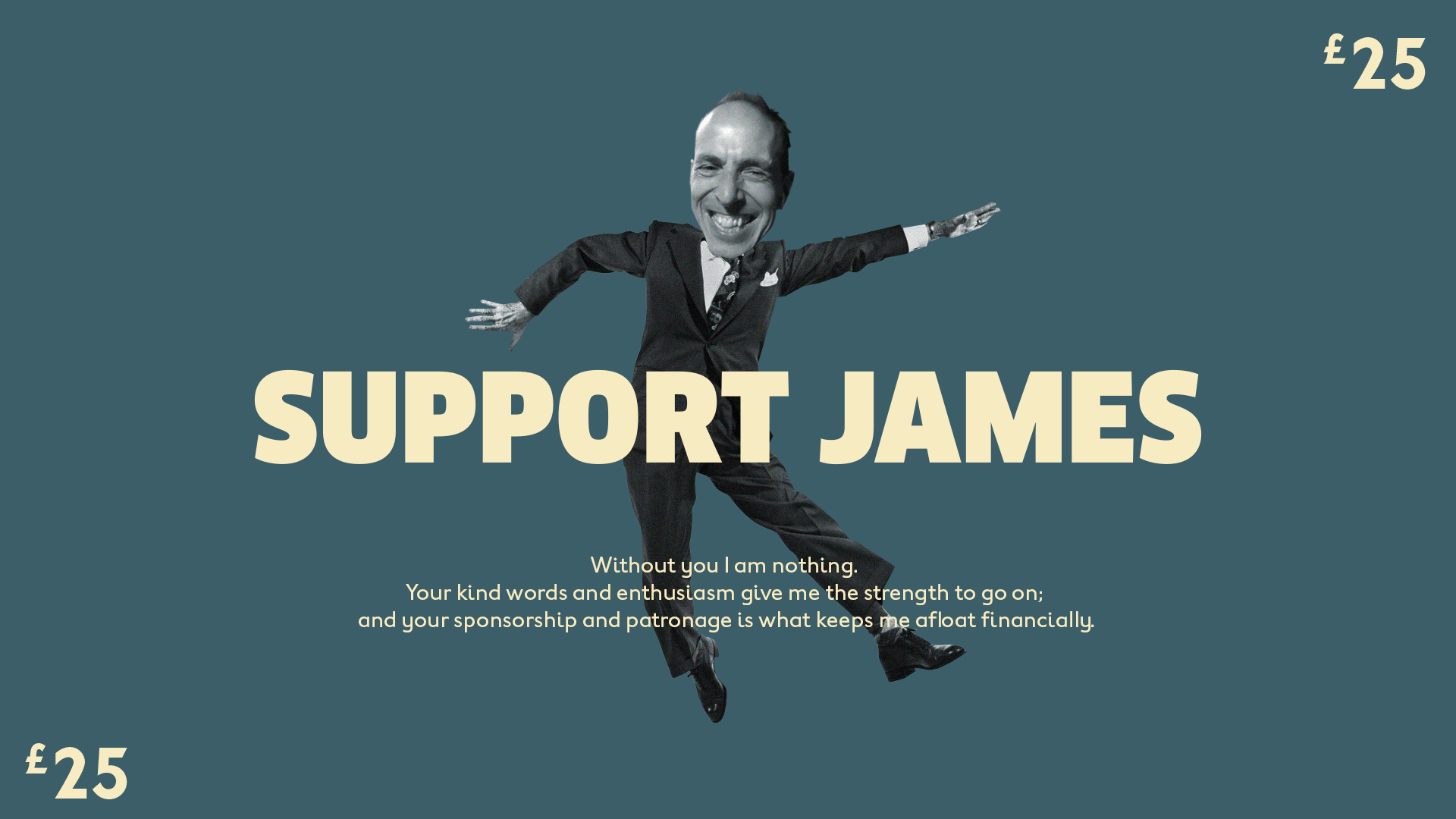 Support James £25